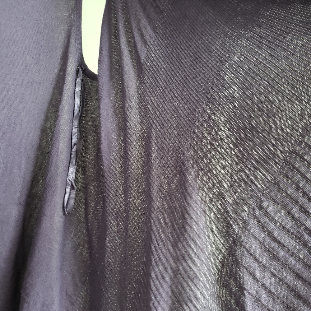 High-low ribbed sweater vest - Picture 4 of 4